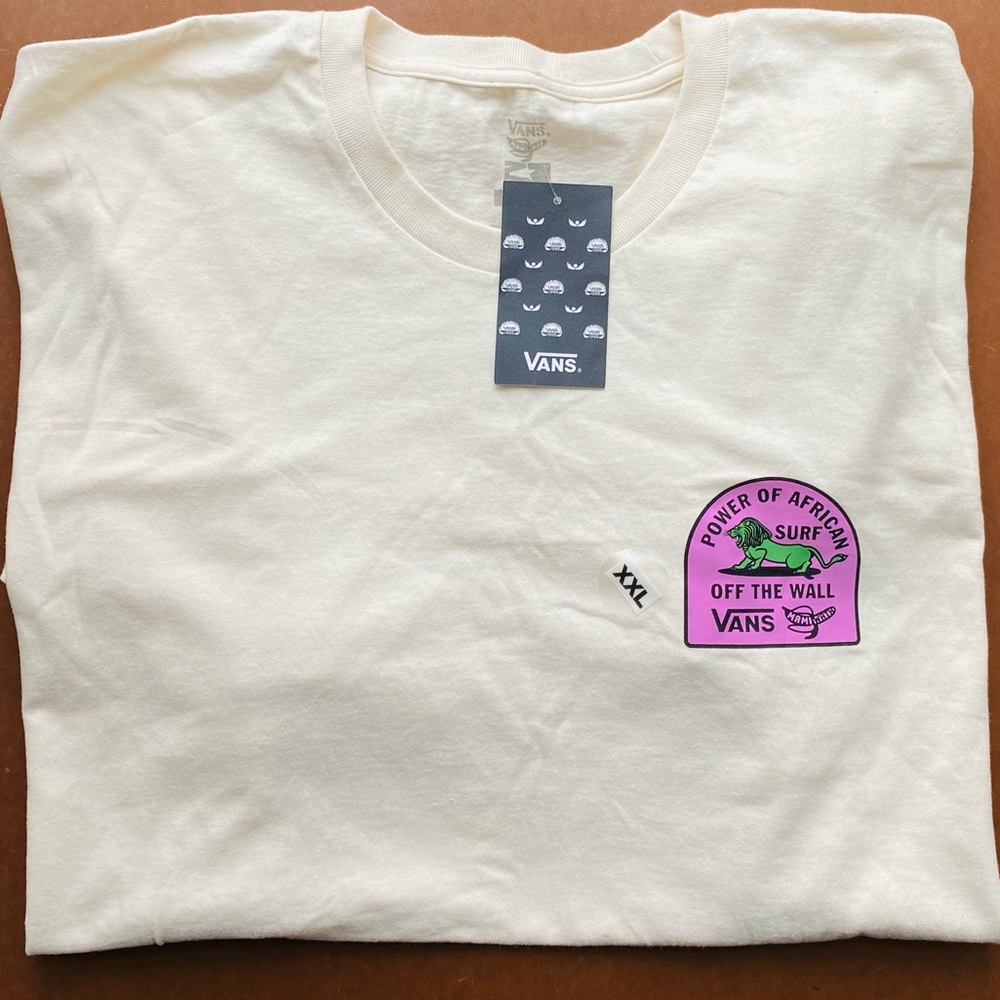 RARE VANS POWER OF AFRICAN SURF SHIRT XXL